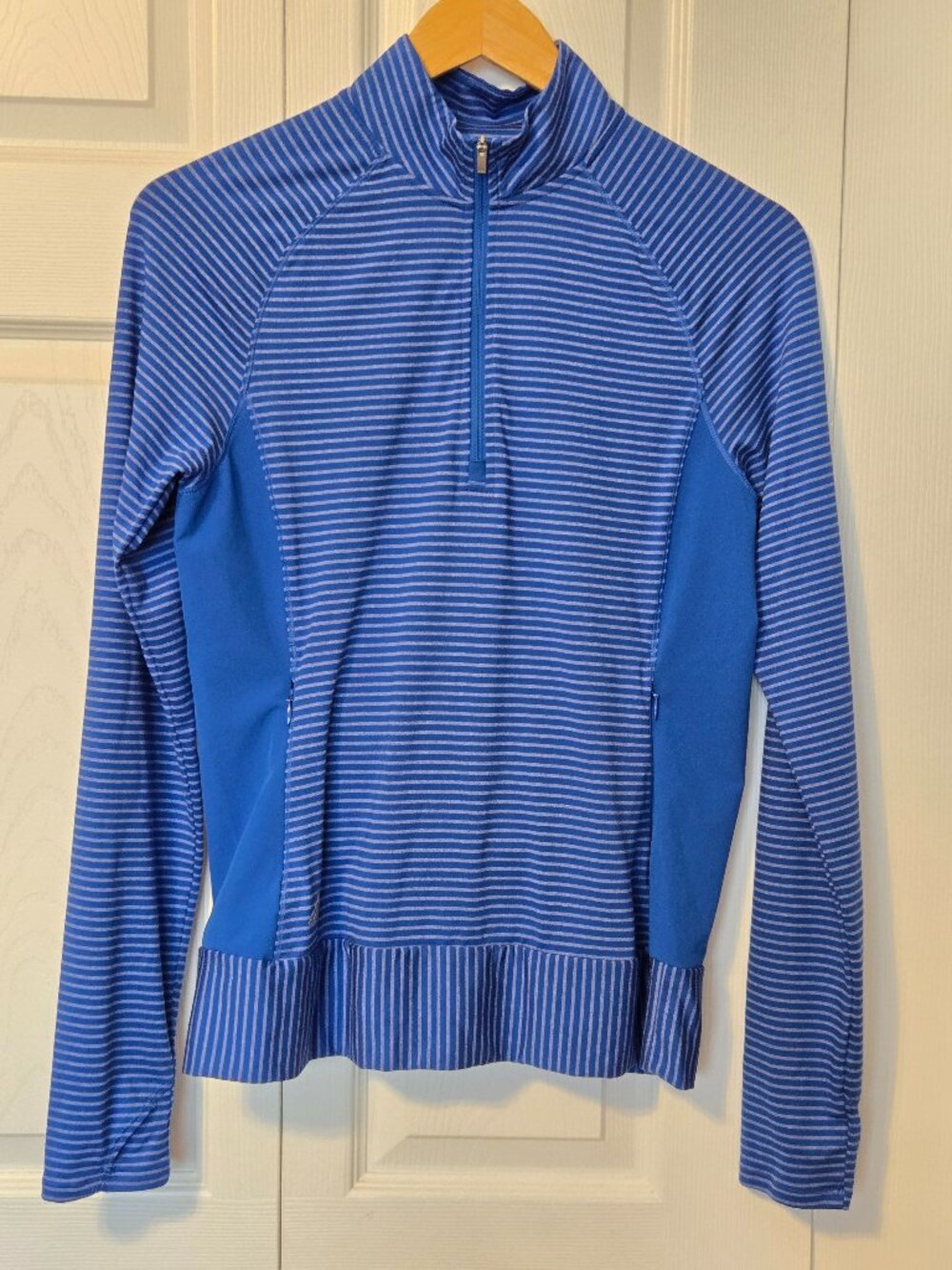 Adidas Quarter Zip Pullover, Size S.